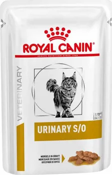 Krmivo pro kočku Royal Canin Veterinary Diet Feline Adult kapsička kousky ve šťávě Urinary S/O
