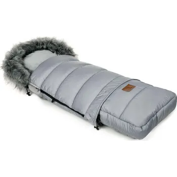 HappyBee Combi s kožíškem, Grey/Grey