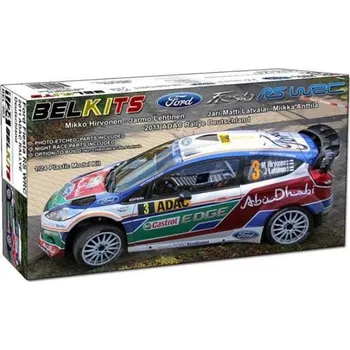 Plastikový model Belkits 1/24 Ford Fiesta RS WRC 2011 ADAC Rallye Deutschland