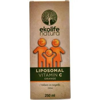 Ekolife Natura Lipozomální vitamín C pomeranč