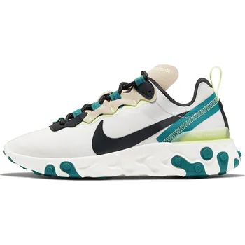 NIKE React Element 55 Fossil Stone/Dark Smoke Grey/Barely Volt/Dark Smoke Grey Dámské tenisky NIKE React Element 55 Fossil Stone/Dark Smoke Grey/Barely Volt/Dark Smoke Grey