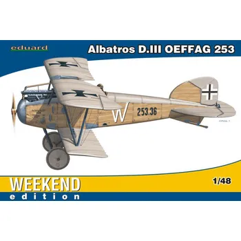 Plastikový model Eduard Albatros D.III OEFFAG 253 1:48