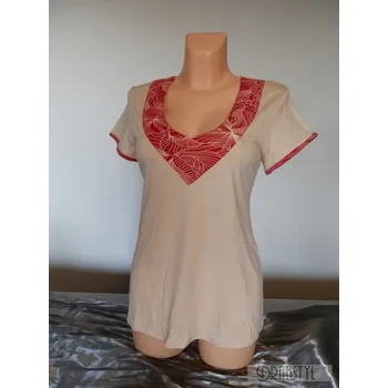 Halenka MIKOR, Barva Jako na obrázku, Velikost L 42 , Materiál 96% Viskoza 4% Lycra