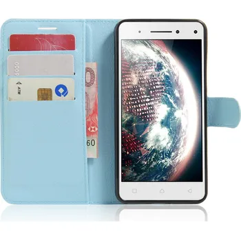 Pouzdro na mobilní telefon Pouzdro TVC WalletCase pro Lenovo Vibe S1 Lite / Lenovo S1 Lite Barva: Modrá (světlá)