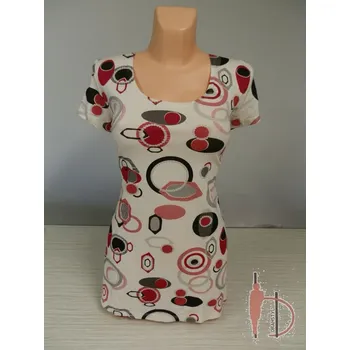 Dámská tunika Halenka TONČA, Barva Smetanová, Velikost M 38 , Materiál 96% Viskoza 4% Lycra