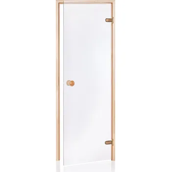 Dveře do sauny "A" 7x20 Clear 690x1990 mm Olše + Doprava zdarma