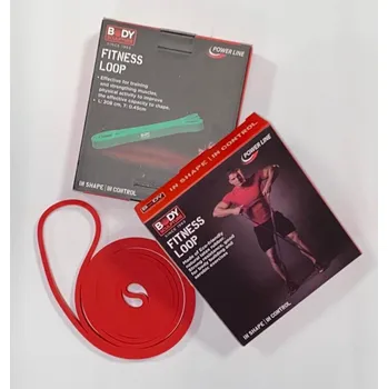 LOOP GUMA ČERVENÁ 208x0,45x1,3 odpor 9-15 kg