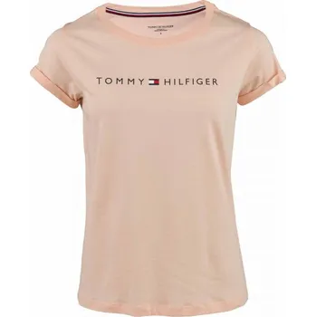 Dámské tričko Tommy Hilfiger RN Tee SS Logo oranžové L