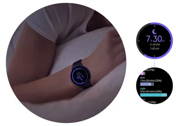 Měření spánku Samsung Galaxy Watch Active2