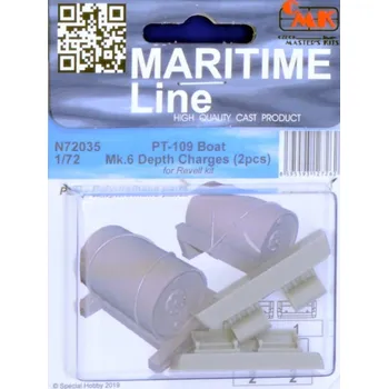 Plastikový model CMK 1/72 PT-109 Boat Mk.6 Depth Charges (2 pcs.)