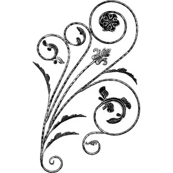 Zábradlí DO VYPRODÁNÍ ZÁSOB - Kovářský ornament H 1080 x L 600mm,12 mm