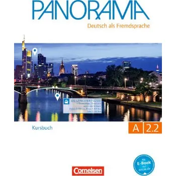 Německý jazyk Panorama A2.2 Kursbuch - půldíl učebnice němčiny