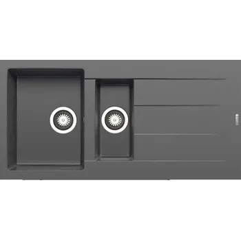 Granitový dřez Granitový dřez Pyramis ATHLOS (100x50) 1 1/2B 1D tmavě šedá