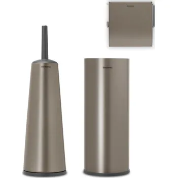 Brabantia WC doplňky Balance, sada 3ks, platinová