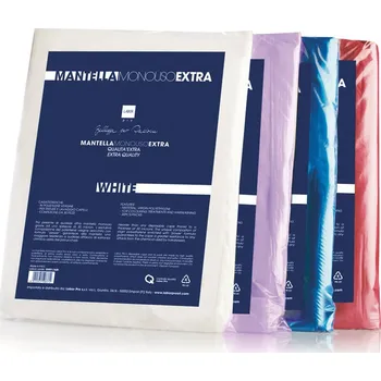 Pláštěnka Labor Pro Jednorázová kadeřnická pláštěnka Extra 30ks - Bílá barva