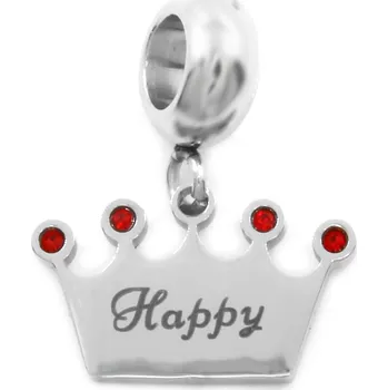 Přívěsek BRUNOshop.cz Visací přívěsek na náramek RADOST s kamínky