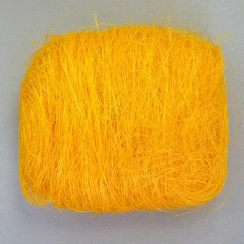 Sisal vlákno 50g tm.žlutý (C14951-109U)
