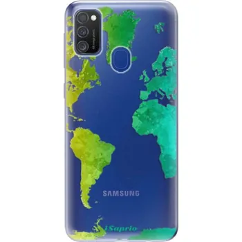 Pouzdro na mobilní telefon Odolné silikonové pouzdro iSaprio - Cold Map - Samsung Galaxy M21