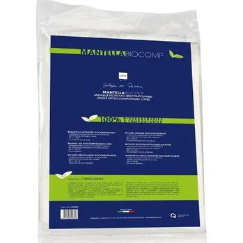Labor Pro Mantella Bio Comp - Jednorázová kadeřnická pláštěnka 100% Bio 30ks