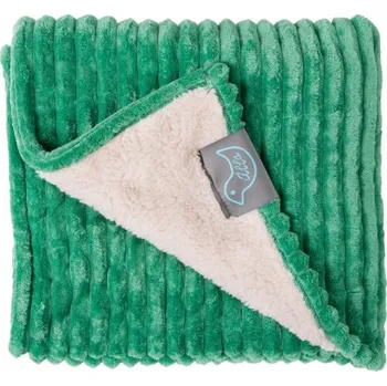 Dětská deka Allababy Deka zelená 75 x 100 cm