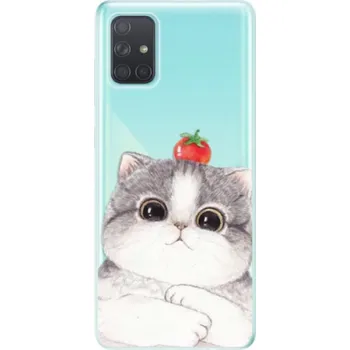 Pouzdro na mobilní telefon Odolné silikonové pouzdro iSaprio - Cat 03 - Samsung Galaxy A71