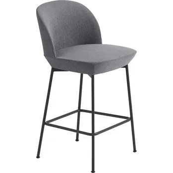 Barová židle Muuto Barová židle Oslo Counter Stool 65 cm, Still 161/anthracite black