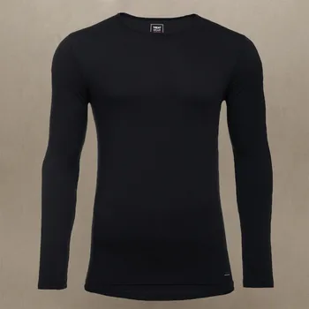 Pánské tričko TREAT WEAR PÁNSKÉ TRIČKO DL. RUKÁV - PROTECT BACK +: Černá L