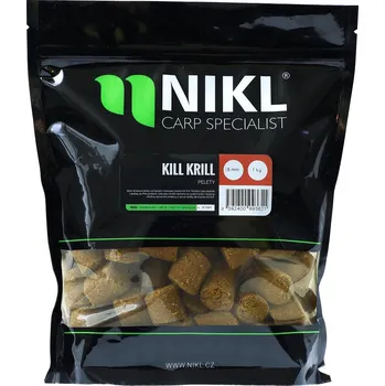 Nikl pelety Kill Krill s dírkou - 1 kg 18 mm