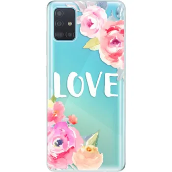 Pouzdro na mobilní telefon Odolné silikonové pouzdro iSaprio - Love - Samsung Galaxy A51