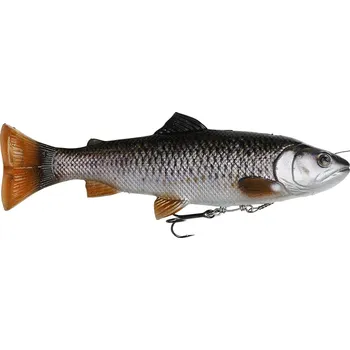Umělá nástraha Savage Gear Gumová Nástraha Pstruh 4D Line Thru Pulsetail Trout SS Chub Trout - Délka 20 cm 102 g