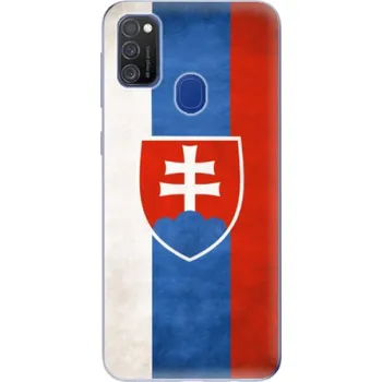 Odolné silikonové pouzdro iSaprio - Slovakia Flag - Samsung Galaxy M21