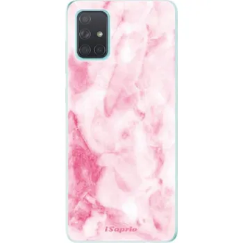 Pouzdro na mobilní telefon Odolné silikonové pouzdro iSaprio - RoseMarble 16 - Samsung Galaxy A71