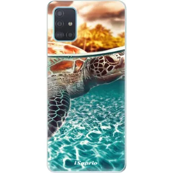 Pouzdro na mobilní telefon Odolné silikonové pouzdro iSaprio - Turtle 01 - Samsung Galaxy A51