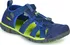Chlapecké sandály Keen Seacamp II CNX Blue Depths/Chartreuse
