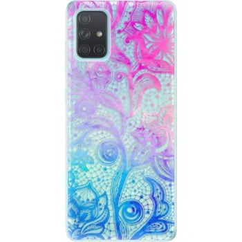 Pouzdro na mobilní telefon Odolné silikonové pouzdro iSaprio - Color Lace - Samsung Galaxy A71