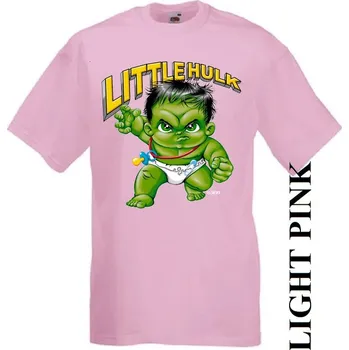 Chlapecké tričko detske-levne-bavlnene-tricko-potisk-Hulk Barva: Pink - růžová, velikost: 140