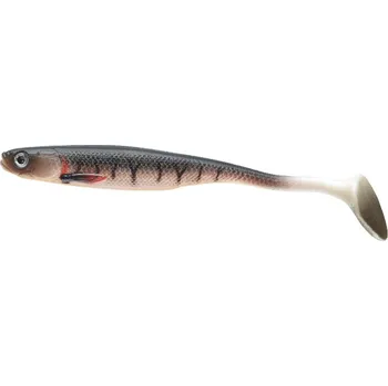 Umělá nástraha Cormoran Gumová Nástraha Crazy Fin Shad Pumpkin Pike-16 cm 3 ks