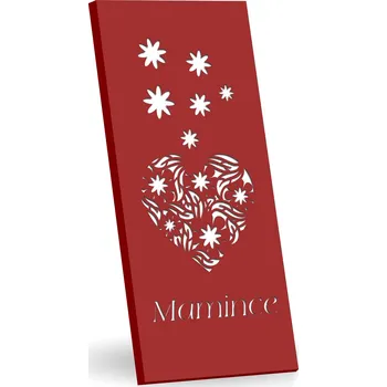 Čokoláda Selllot, s.r.o., K Hájům 34, 155 00 Praha 5 - Vyrobeno v EU Mamince - mléčná čokoláda s mandlemi a malinami 175g