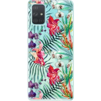 Odolné silikonové pouzdro iSaprio - Flower Pattern 03 - Samsung Galaxy A71