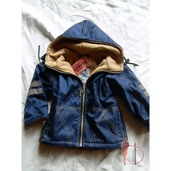 Chlapecké bundy, velikost 140, Barva červená, Složení materiálu 100%polyester