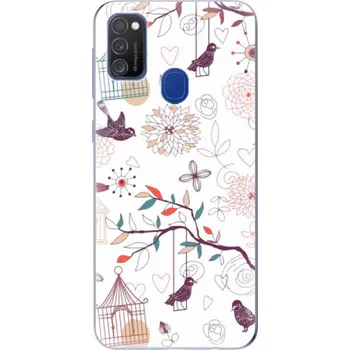 Odolné silikonové pouzdro iSaprio - Birds - Samsung Galaxy M21