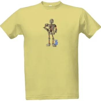 Tričko s potiskem Triko robot Bil pánské