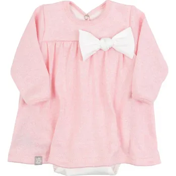 Body světle růžové body se šatečkami