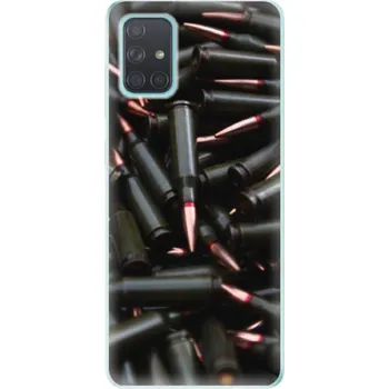 Pouzdro na mobilní telefon Odolné silikonové pouzdro iSaprio - Black Bullet - Samsung Galaxy A71