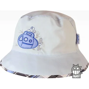 Kšiltovka DRÁČE Klobouček klobouk Havana 17 SV. MODRÝ s ponorkou velikost čepic: 54-56cm (7-14 let, RDX vel. 6)