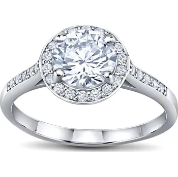 Prsten SILVEGO stříbrný prsten SKYE se Swarovski® Zirconia