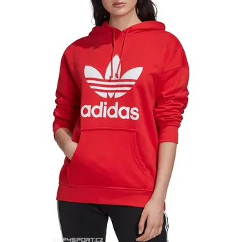 Dámská mikina Adidas Originals Trf Hoodie Fm3298 červená XS