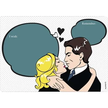 Obklad Obkladový panel do kuchyně mySPOTTI memo I wish 41x59 cm