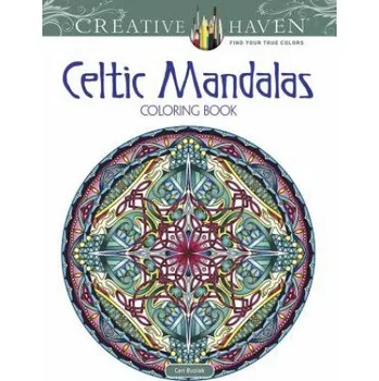 Populárně naučná literatura pro dospělé Creative Haven Celtic Mandalas Coloring Book – Cari Buziak (EN)