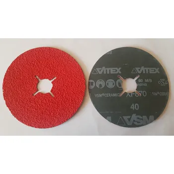 Brusný kotouč Vulkanfíbr 125 XF870 P80 (Vulkanfíbr)